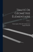 Trait� de G�om�trie �l�mentaire, Volume 1, Part 1 1179691709 Book Cover