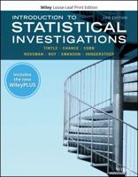 Introduction to Statistical Investigations 1119683645 Book Cover