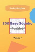 200 Easy Sudoku Puzzles: Volume 7 1081134348 Book Cover