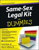 Same Sex Legal Kit for Dummies 1118395212 Book Cover