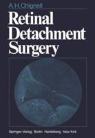 Retinal Detachment Surgery 038709475X Book Cover