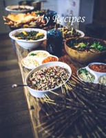 My Recipes: Journal , 8.5 x 11 IN , 100 Pages 1671751493 Book Cover