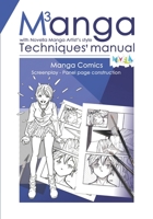 Manual of Manga Techniques. Chapter 3: Manga Comics, Screenplay, Panel page construction B08HRZ2JVN Book Cover