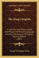The King's English... 1011957558 Book Cover