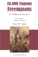 10,000 Famous Freemasons: Vol. IV 1887560068 Book Cover