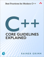 C++ Core Guidelines 013687567X Book Cover