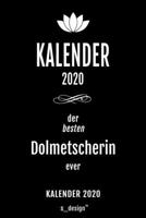 Kalender 2020 für Dolmetscher / Dolmetscherin: Wochenplaner / Tagebuch / Journal für das ganze Jahr: Platz für Notizen, Planung / Planungen / Planer , Erinnerungen und Sprüche (German Edition) 1674359837 Book Cover