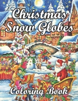 Christmas Snow Globes Coloring Book: Coloring Gift Tags null Book Cover