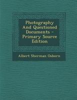 Photography And Questioned Documents 124012872X Book Cover