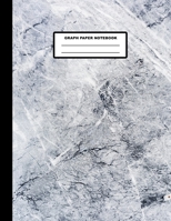 Graph Paper Notebook: Marble Cover Design Quad Ruled 120 Pages 8.5 X 11 Matte Finished Soft Cover 169747022X Book Cover