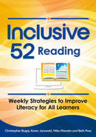 Inclusive 52 Reading: Weekly Strategies to Improve Literacy for All Learners (Inclusive 52 Series) B0GWS38JVH Book Cover