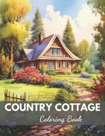 Country Cottage Coloring Book For Adults: New and Exciting Designs B0CPBX89XN Book Cover