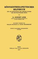 Rontgentherapeutisches Hilfsbuch 3709152011 Book Cover