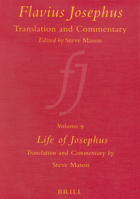 Flavius Josephus: Translation and Commentary, Volume 9: Life of Josephus 9004117938 Book Cover