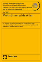 Mehrstimmrechtsaktien: Ein Vergleich Des Us-amerikanischen Mit Dem Deutschen Recht Unter Berucksichtigung Okonomischer Und Empirischer Gesichtspunkte ... Wirtschaftsregulierung, 88) 3756013294 Book Cover