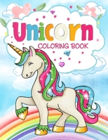 Unicorn Coloring Book: Coloring Books for Kids, Boys and Girls, Cute Unicorn Gifts for Kids, With 40+ Cute Illustrations (US Edition) 8.5 x 11 Size B08YS61VHK Book Cover