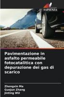 Pavimentazione in asfalto permeabile fotocatalitica con depurazione dei gas di scarico (Italian Edition) 6208898935 Book Cover