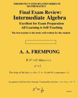 Final Exam Review: Intermediate Algebra 1946485292 Book Cover