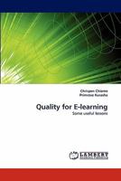 Quality for E-Learning 3844394427 Book Cover