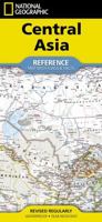 National Geographic Central Asia Map (Folded with Flags and Facts) 1426378785 Book Cover