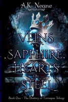 Veins of Sapphire, Hearts of Steel (The Destiny of Terraqua Trilogy) B0DRD3GDZS Book Cover
