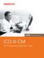 ICD-9-CM 2008 Professional for Physicians 1601510314 Book Cover