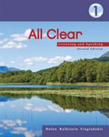 All Clear 1: Listening and Speaking, 2nd Edition 1413017037 Book Cover