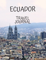 Ecuador Travel Journal: Travel Books Trips for Teachers, Newlyweds, moms and dads, graduates, travelers Vacation Notebook Adventure Log Photo Pockets 1673564569 Book Cover