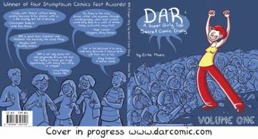 Dar: A Super Girly Top Secrety Comic Diary 0982343701 Book Cover