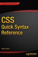 CSS Quick Syntax Reference 143026490X Book Cover