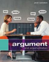 ARGUMENT AND ARGUMENTATION 1/E 0176103163 Book Cover