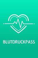 Blutdruckpass: Kompaktes Blutdruck Tagebuch f�r �ber 2000 Messungen 1080002030 Book Cover