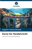 Kurse für Handelsrecht 6209376649 Book Cover