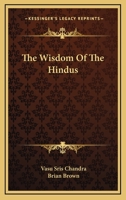 The Wisdom Of The Hindus 0766169928 Book Cover
