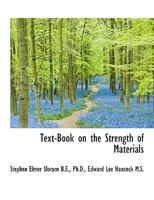 Text-book on the strength of materials 1018988904 Book Cover