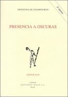 Presencia a oscuras 8432135488 Book Cover