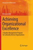 Achieving Organizational Excellence: A Quality Management Program for Culturally Diverse Organizations 331970074X Book Cover