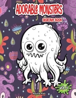 Adorable Monsters Volume 4 Coloring Book B0C51XD9YJ Book Cover