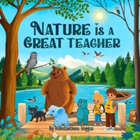 Nature is A Great Teacher (Pablo the French Bulldog Kids Books) B0G1SKL77Z Book Cover