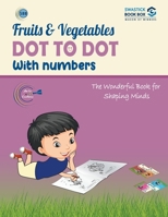 SBB Fruits and Vegetables Dot to Dot Activity Book 9389288754 Book Cover