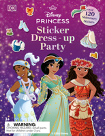 Disney Princess Dress Up Sticker Book B0G2R82D4Q Book Cover