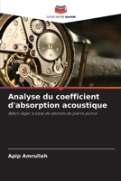 Analyse du coefficient d'absorption acoustique (French Edition) 6209879322 Book Cover