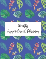 Weekly Appointment Planner: 4 Column Undated Daily Planner Appointment Book with Time 52 Weeks Monday To Sunday 7am to 8pm (Volume 14) 1698192118 Book Cover