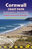 Cornwall Coast Path: South-West Coast Path Part 2 Includes 142 Large-Scale Walking Maps & Guides to 81 Towns and Villages - Planning, Places to Stay, Places to Eat - Bude to Plymouth 1912716054 Book Cover