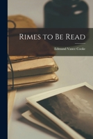 Rimes to Be Read 1018995110 Book Cover