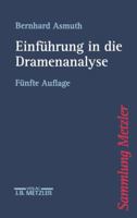Einfuhrung in Die Dramenanalyse 3476121887 Book Cover