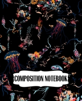 Notebook: Flowers School Supplies Notebooks and Journals 7.44 x 9.69 in 110 pages 1693996847 Book Cover