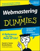 Webmastering for Dummies 076450777X Book Cover