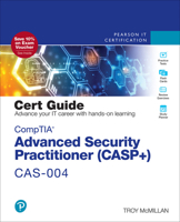 CompTIA Advanced Security Practitioner (CASP+) CAS-004 Cert Guide 0137348959 Book Cover
