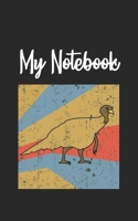 My Notebook: Turkey Retro And Vintage Style 100 Pages And Lined 1710367644 Book Cover